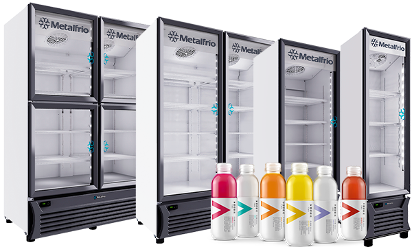 Refrigeradores verticales metalfrio