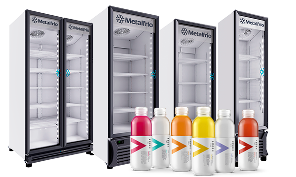 refrigeradores verticales metalfrio